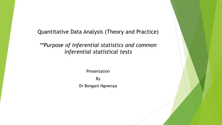 Quantitative Data Analysis in Research