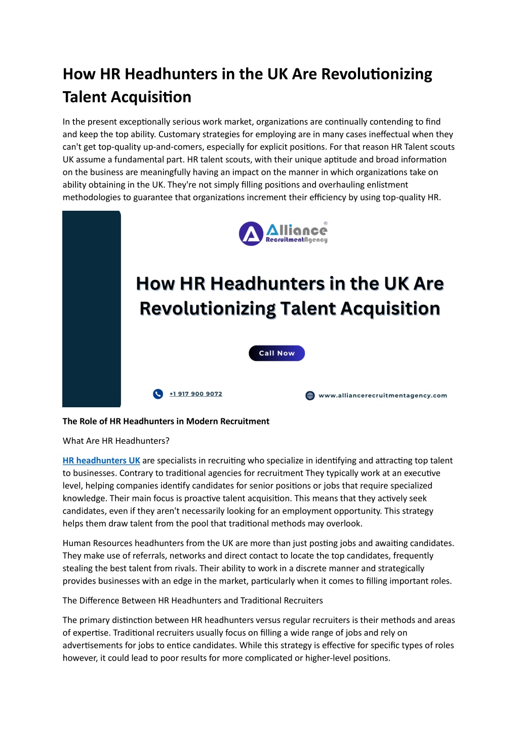 how hr headhunters in the uk are revolutionizing l.w