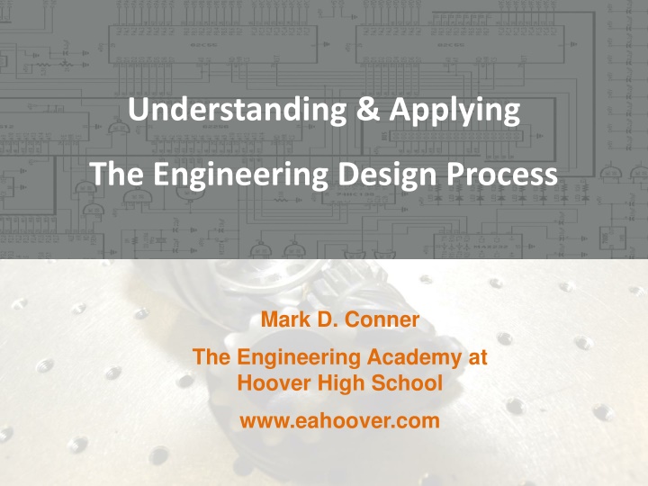 Understanding and Applying the Engineering Design Process