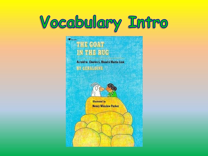 Exploring Vocabulary Through Text and Images