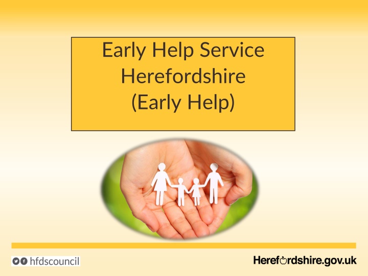 Early Help Service in Herefordshire: Supporting Families at the Right Time