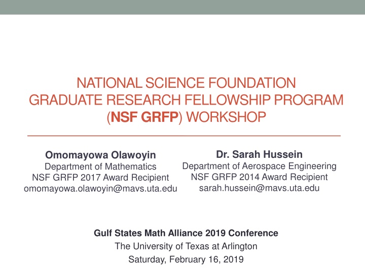 NSF GRFP: A Comprehensive Guide to the National Science Foundation Graduate Research Fellowship Program