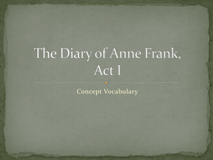 Key Vocabulary from 
