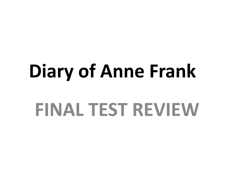 Review of 