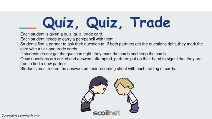 Interactive Learning Activity: Quiz Quiz Trade - Laois-Offaly Plantation
