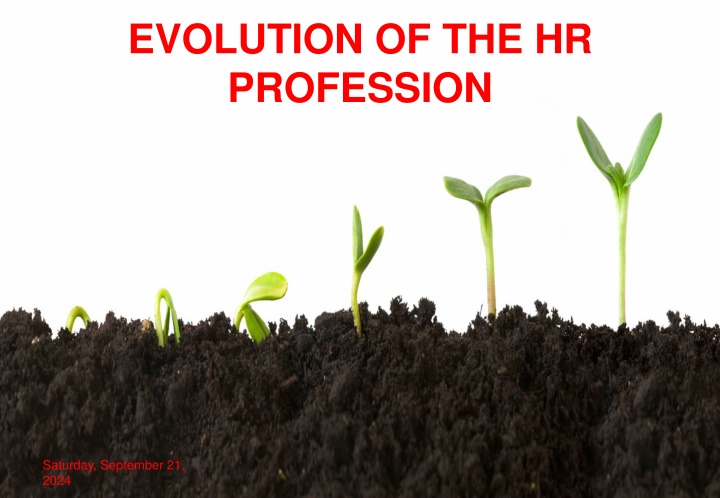 Evolution of Human Resources Profession: A Historical Journey