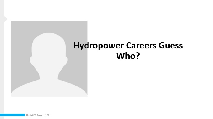 Hydropower Careers and Guess Who Matches Each Description