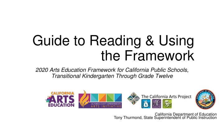The 2020 Arts Education Framework for California Public Schools
