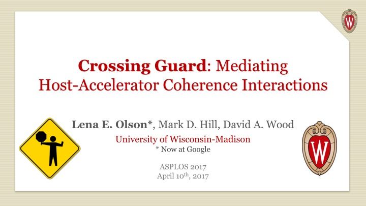 Enhancing Accelerator-Host Coherence with Crossing Guard