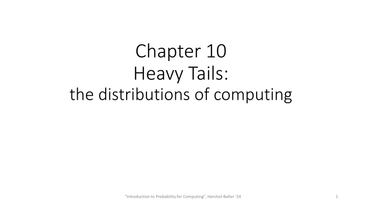 Distributions of Computer Science in the 1990s