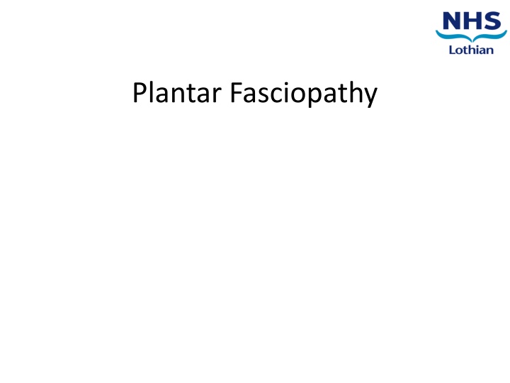 Plantar Fasciopathy: Causes, Symptoms, and Management