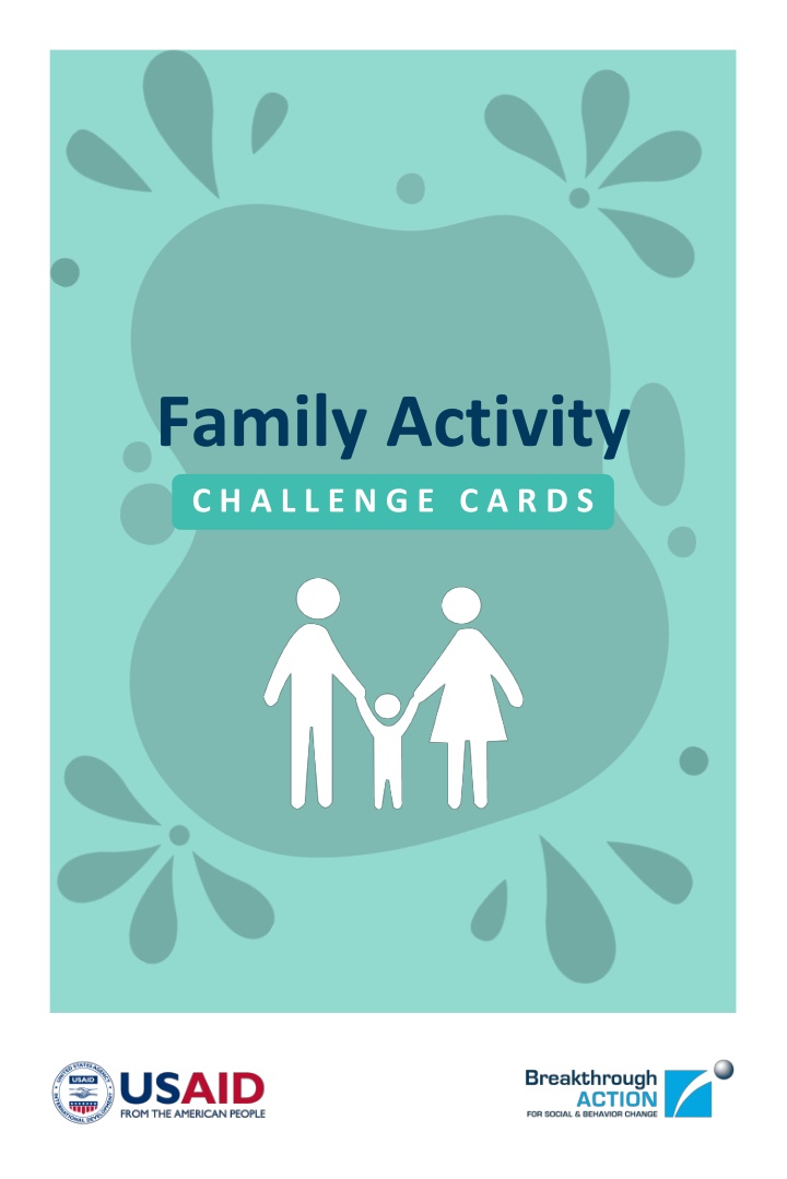 Family Activity Challenge Cards for Fun and Bonding