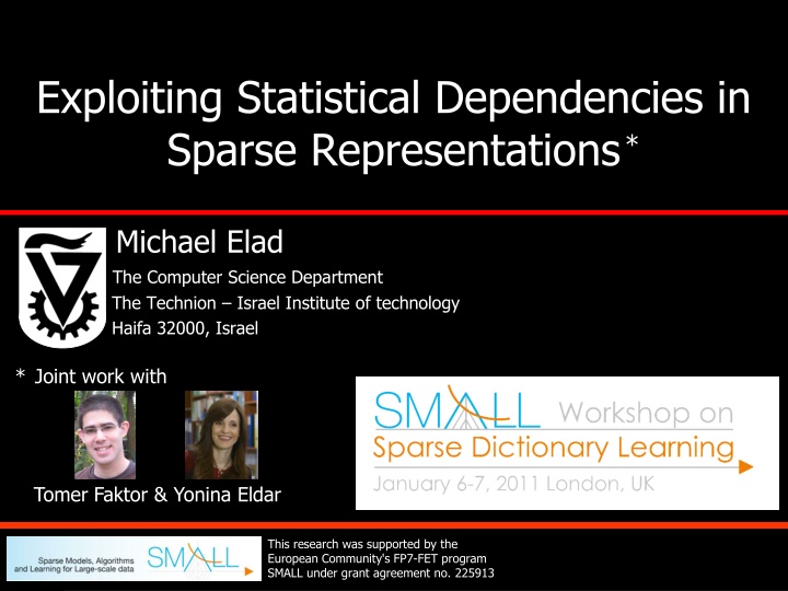 Statistical Dependencies in Sparse Representations: Exploitation & Applications