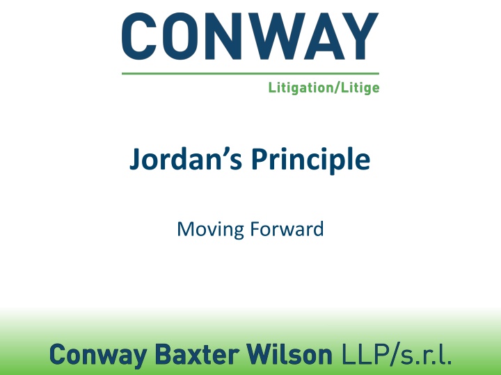 Jordan's Principle: Advocating for First Nations Children's Rights