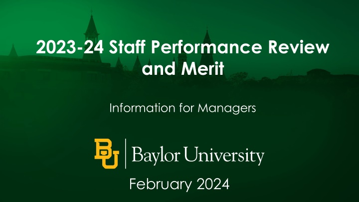 2023-24 Staff Performance Review and Merit