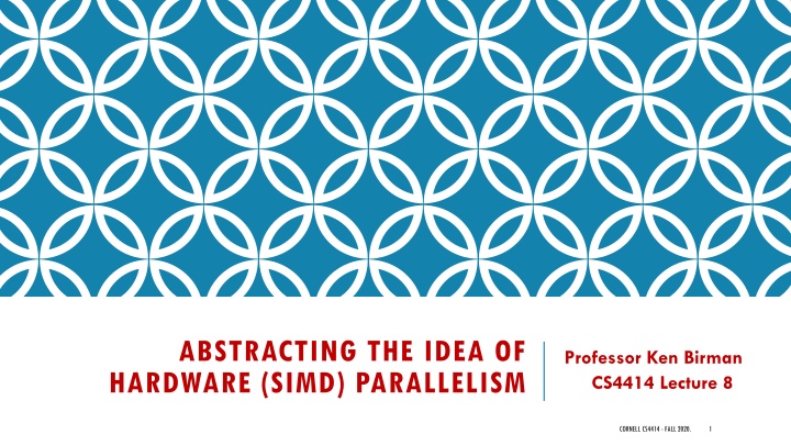 Hardware SIMD Parallelism Abstraction