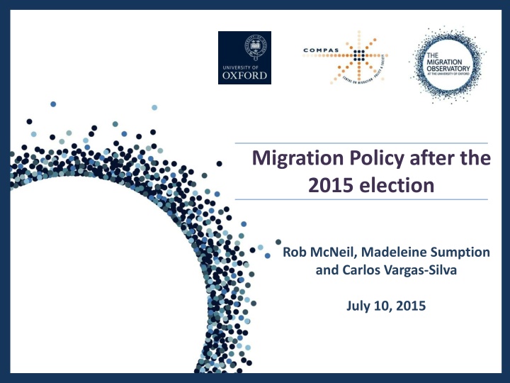 Media and Migration: Policy Analysis Post 2015 Election