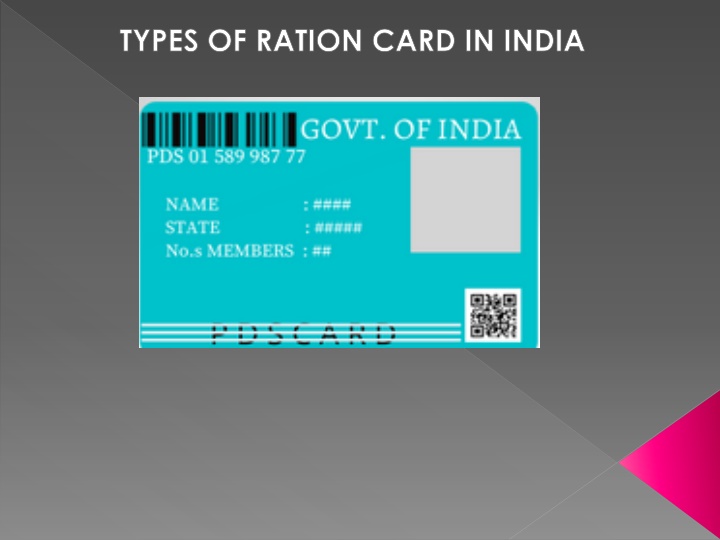 Types of Ration Cards in India and Their Benefits