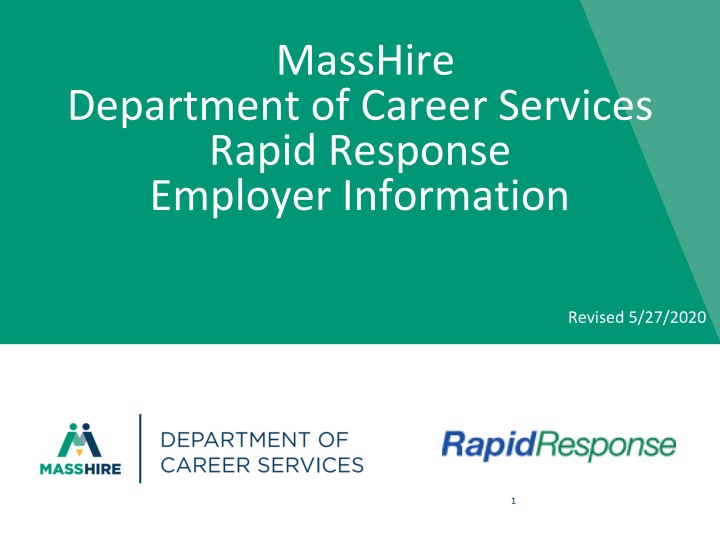 Rapid Response Resources for Massachusetts Businesses