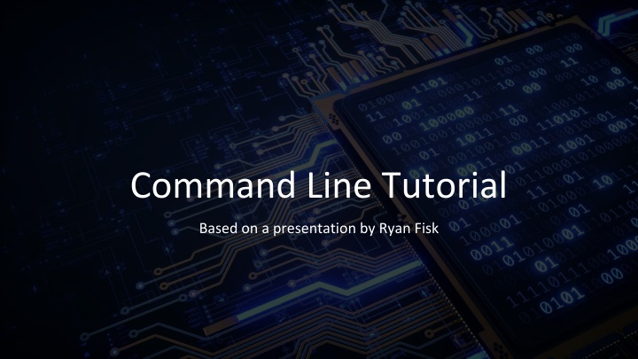 Command Line Tutorial: Mastering File Navigation and Basics
