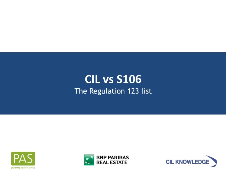 CIL vs. Section 106 for Infrastructure Funding