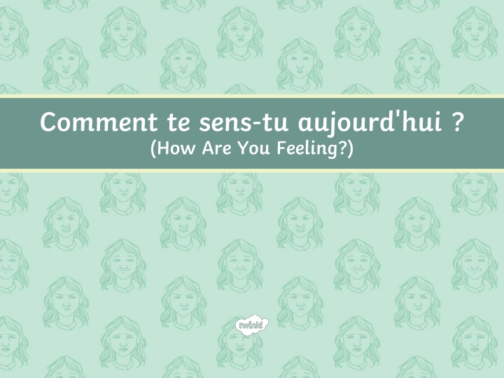 Learning About Emotions in French