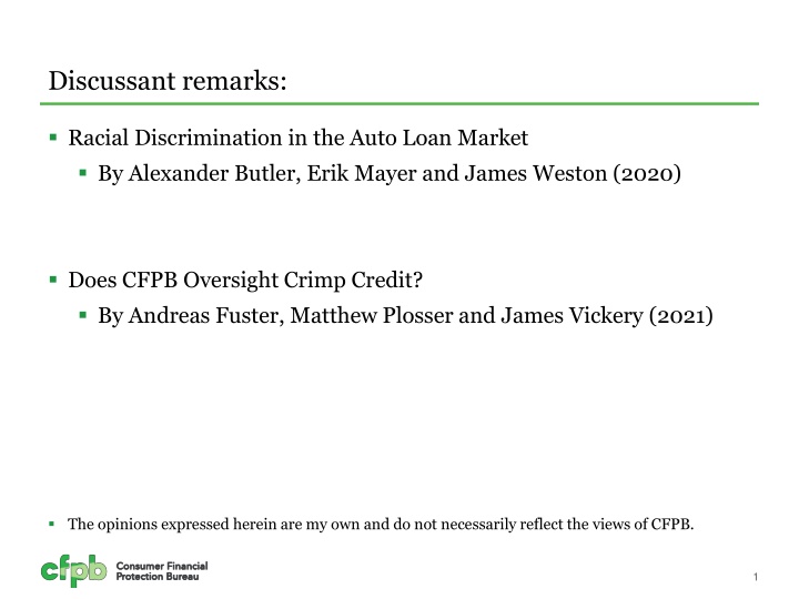 Racial Discrimination in Auto Loan Market: Insights & Impacts