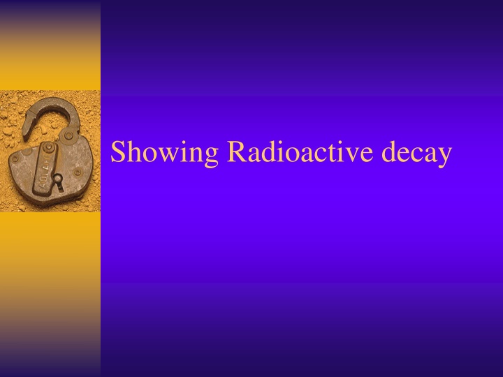 Radioactive Decay and Isotopes in Chemistry