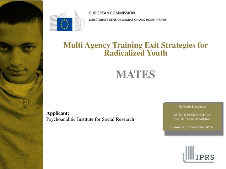 Multi-Agency Training for Radicalized Youth: Defeating Terrorism through Desensitization