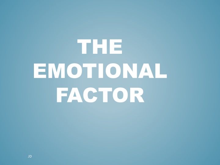 The Impact of Emotional Factors on Sports Performance
