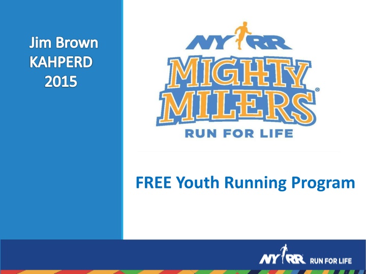 The Mighty Milers Youth Running Program