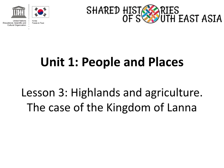 Highland Agriculture in Southeast Asia: Community Perspectives