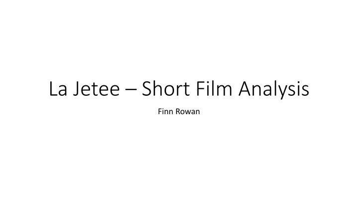 Analysis of 