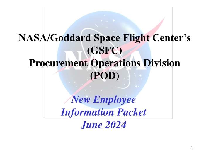 NASA Goddard Space Flight Center Overview