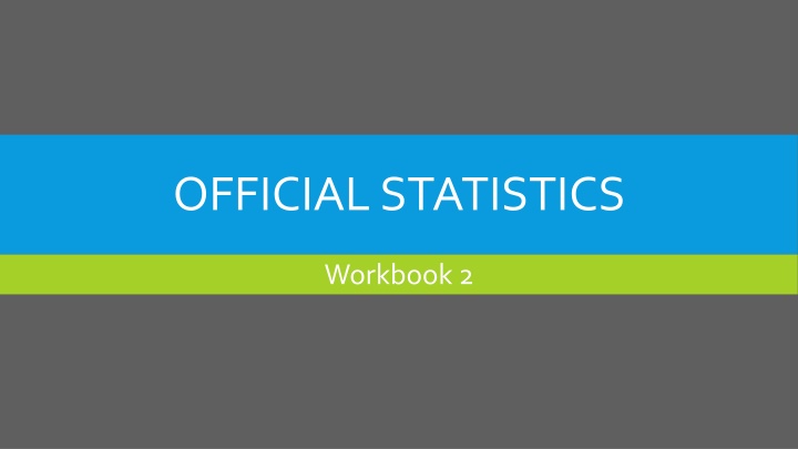 Official Statistics in Social Research