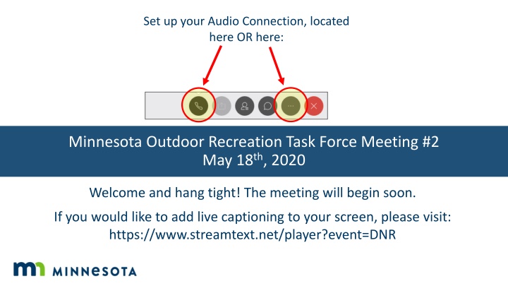 Minnesota Outdoor Recreation Task Force Meeting #2 - May 18th, 2020