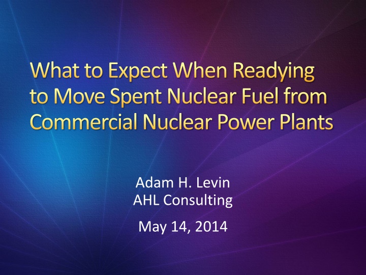 Managing Spent Nuclear Fuel Storage at Commercial Power Plants