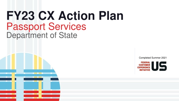 Passport Services Department Action Plan and Capacity Assessment Reflection