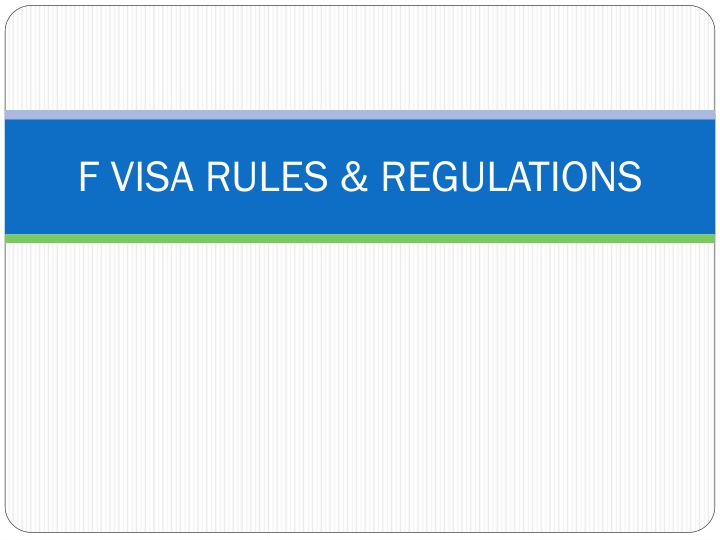 Essential Guidelines for F-1 Visa Holders in the U.S.