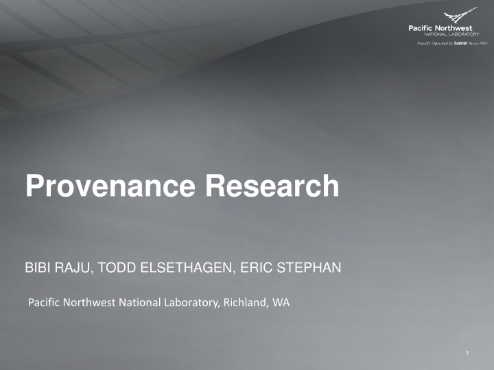 Enhancing Provenance Research for Reproducibility and Performance