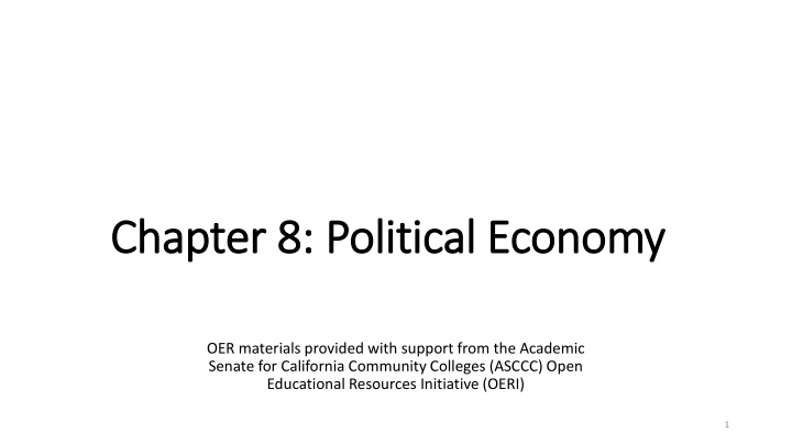 Political Economy: Insights into the Interaction of Politics and Economics