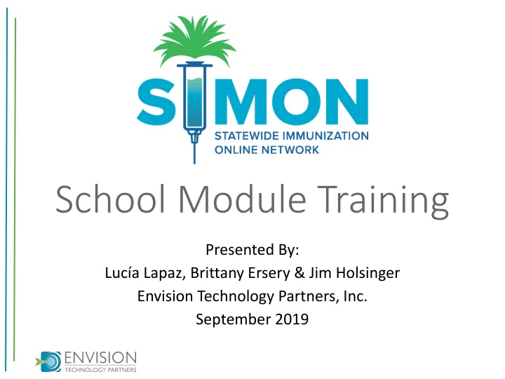 Comprehensive School Module Training Overview