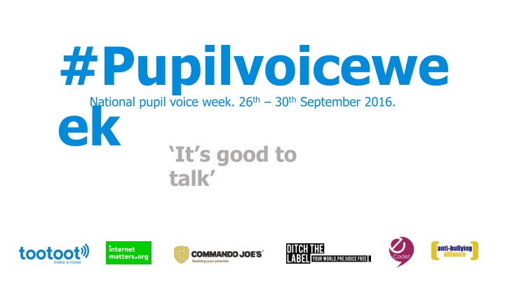 National Pupil Voice Week - Empowering Young Voices Against Bullying
