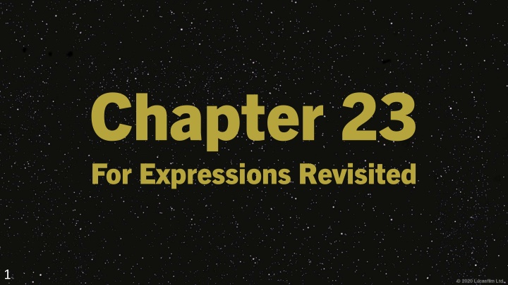 Advanced For Expressions in Scala