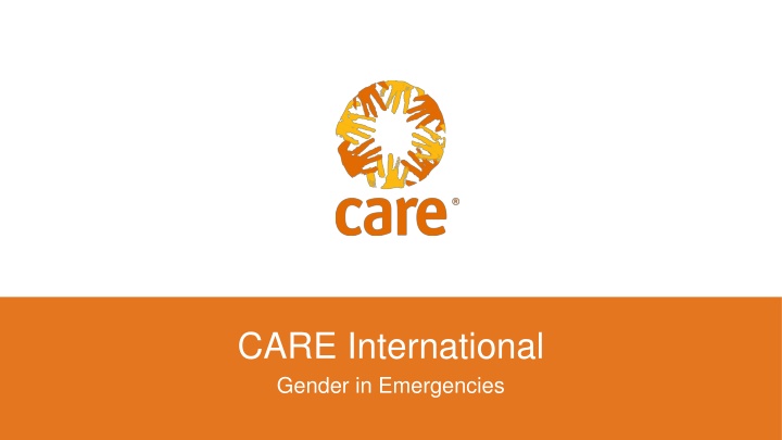 Rapid Gender Analysis in Humanitarian Response Cycle