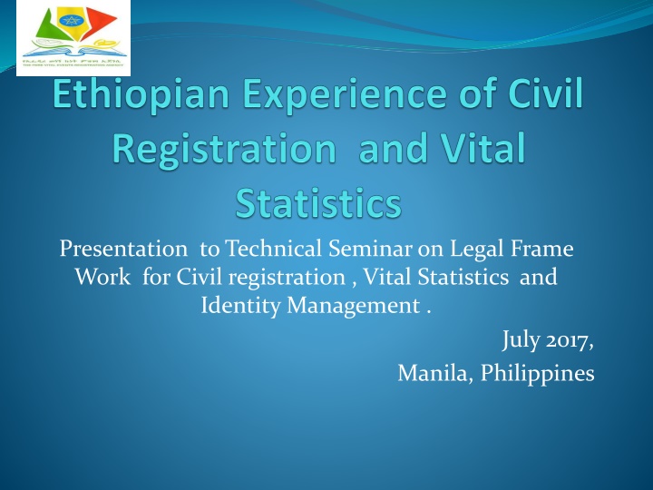 Modernizing Civil Registration System: Ethiopia's Recent Progress
