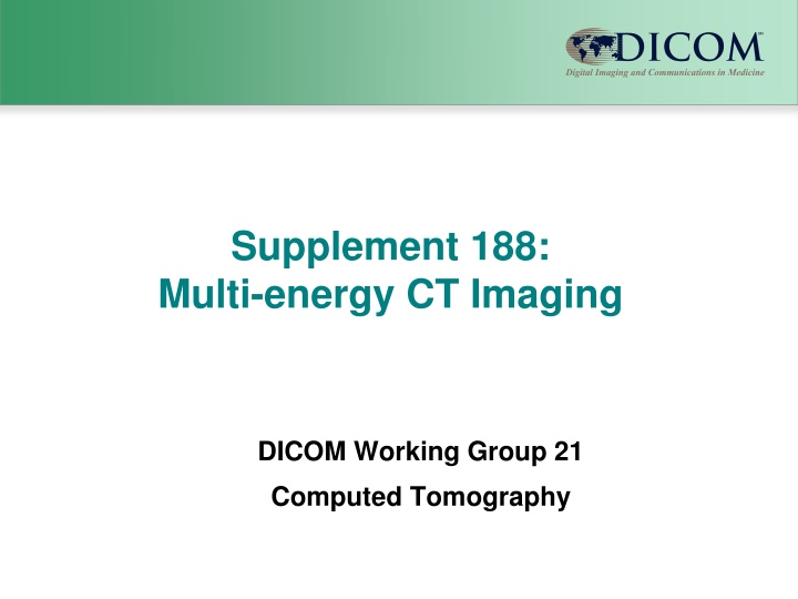 Innovations in Multi-energy CT Imaging for Enhanced Diagnostic Capabilities
