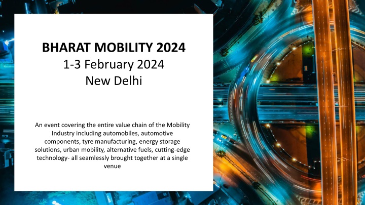 BHARAT MOBILITY 2024