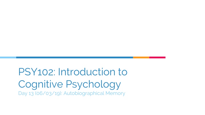 Insight into Autobiographical Memory and Learning Strategies