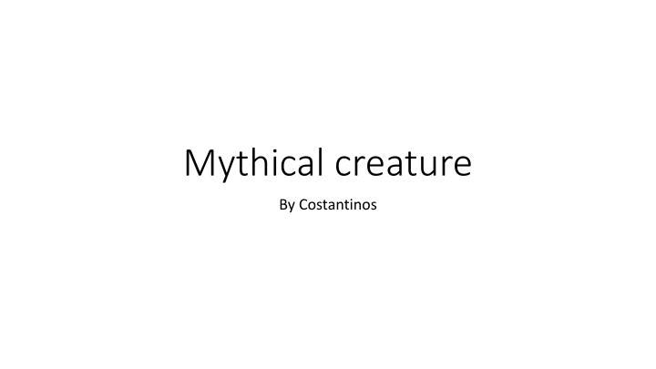 The Legendary Unicorn: A Mythical Creature from Ancient Times